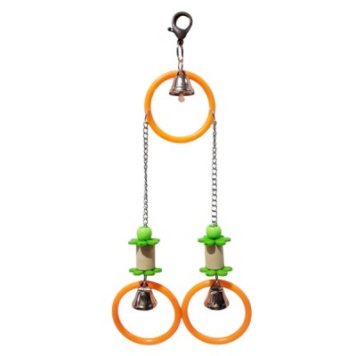 MIZOO ΠΑΙΧΝΙΔΙ ΚΡΙΚΟΙ ΜΕ ΚΟΥΔΟΥΝΑΚΙ ΓΙΑ ΠΑΠΑΓΑΛΑΚΙ 7X34CM